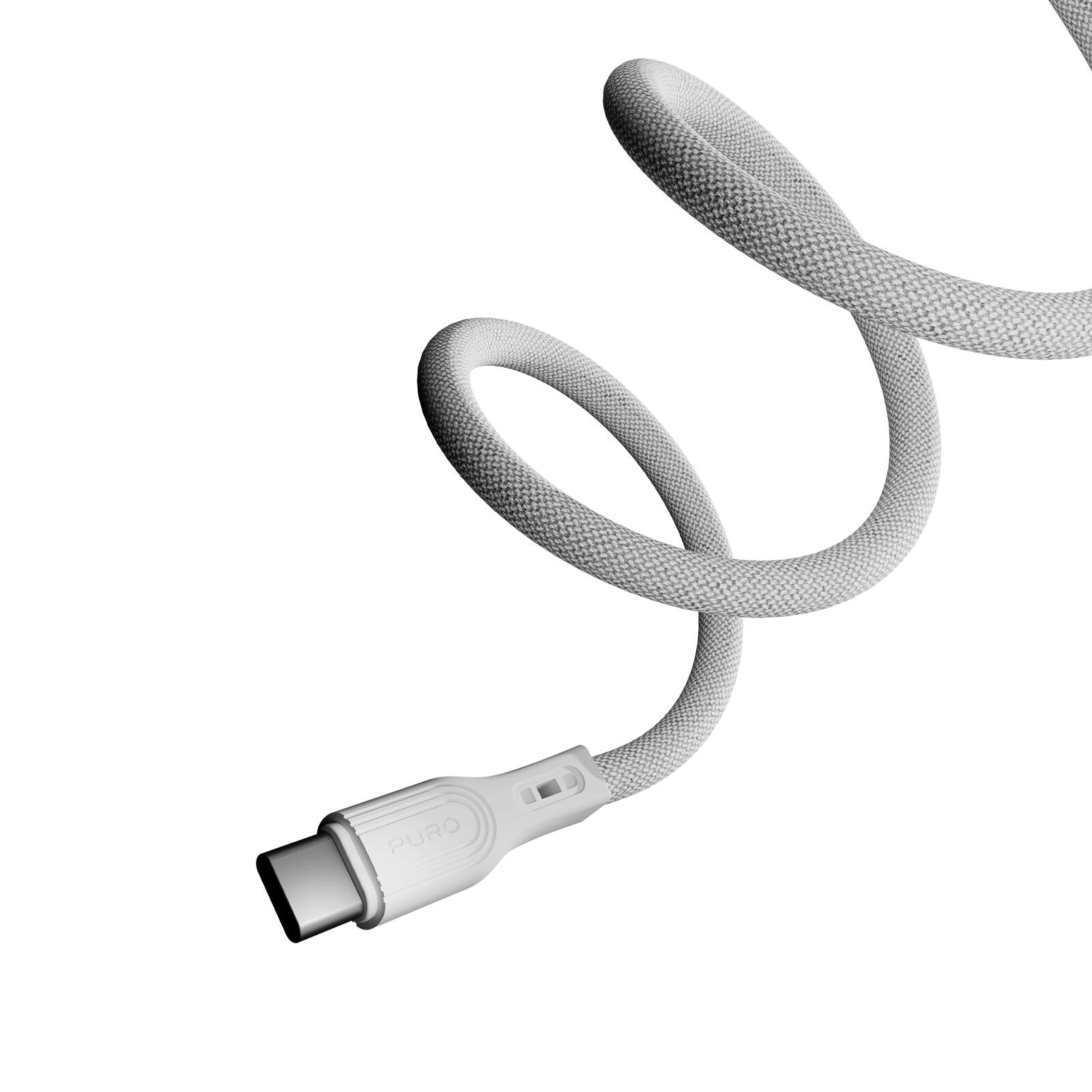 Cavo Avvolgibile Magnetico USB-C a USB-C, 1m 6/7