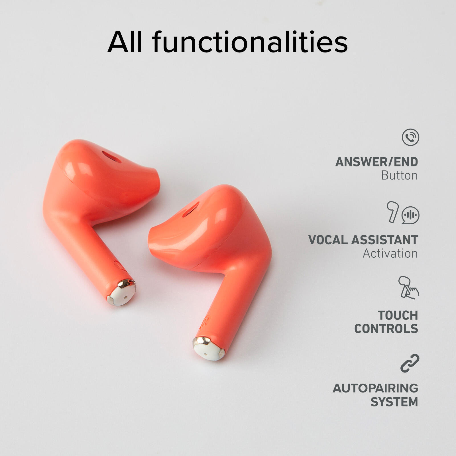 Écouteurs semi intra-auriculaires TWS 3/7