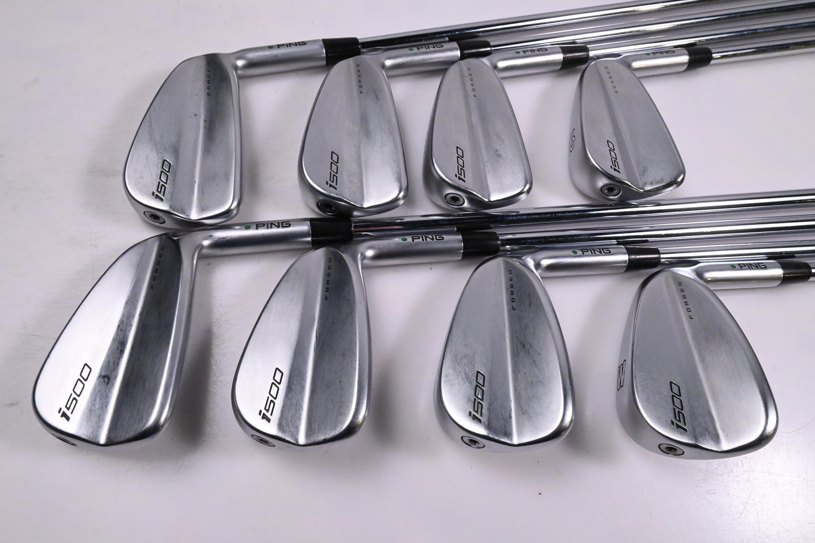 Ping i500 Irons / 3-PW / Green Dot / Stiff Flex Project X LZ 120