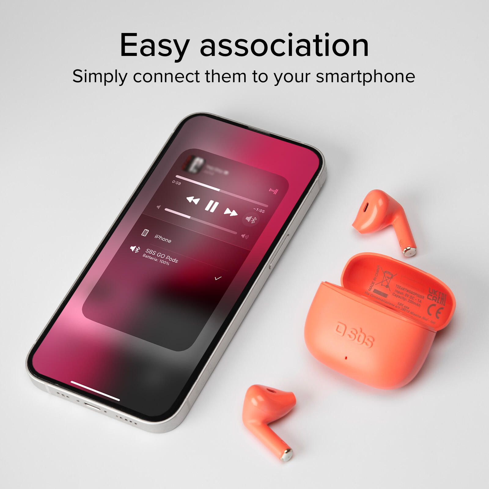 Écouteurs semi intra-auriculaires TWS 5/7