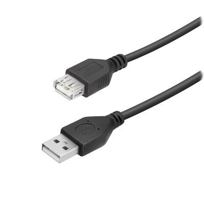 Snelle usb-a-kabel (mannelijk naar vrouwelijk) voor gegevensoverdracht