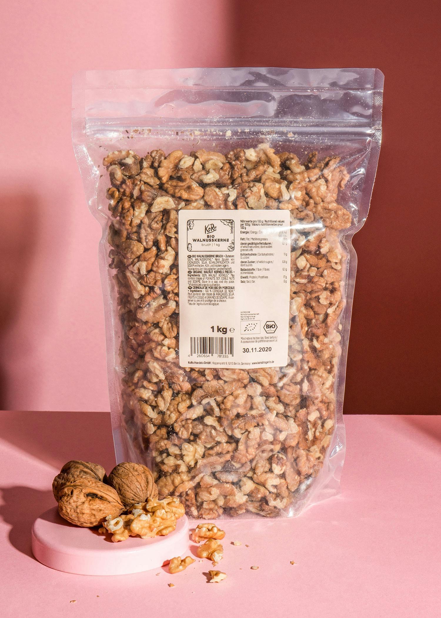 Noci a pezzetti bio | 1 kg 2/5