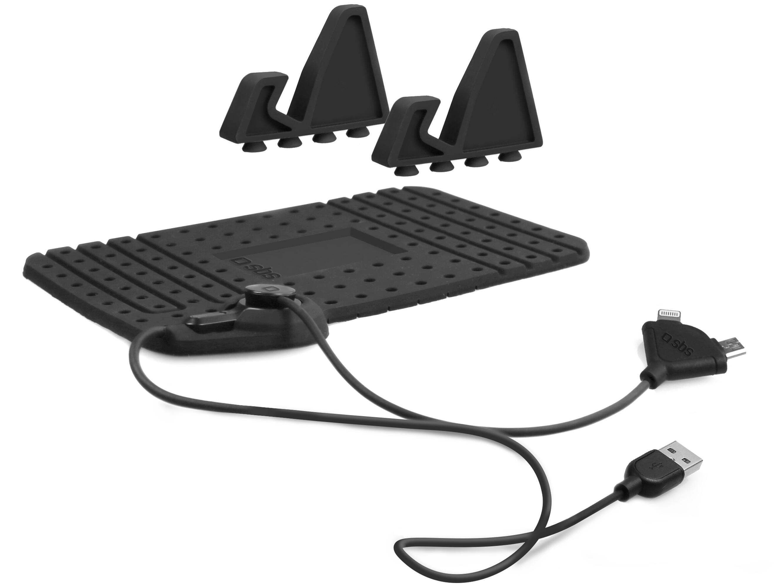 Supporto antiscivolo per smartphone con funzione di ricarica 2/2