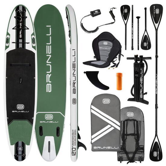 Set iSUP Fusion Double Couche 12.0 Woven X Drop-Stitch