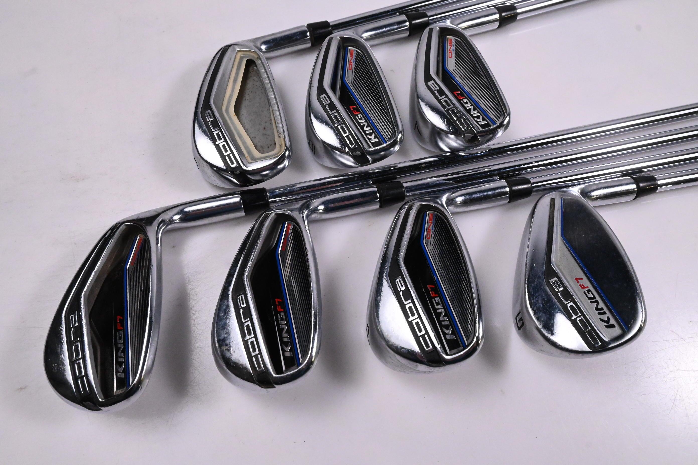 Cobra King F7 One Length Irons / 5-PW+GW / Regular Flex Cobra