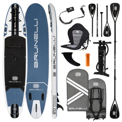 Set iSUP Fusion Double Couche 12.0 Woven X Drop-Stitch
