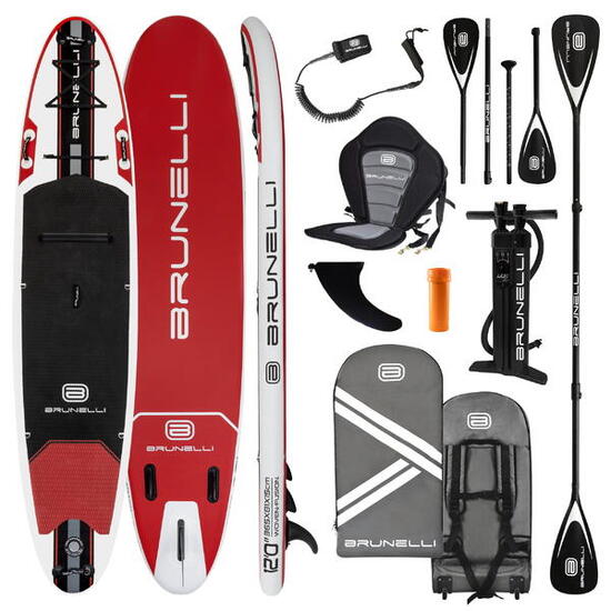 Set iSUP Fusion Double Couche 12.0 Woven X Drop-Stitch