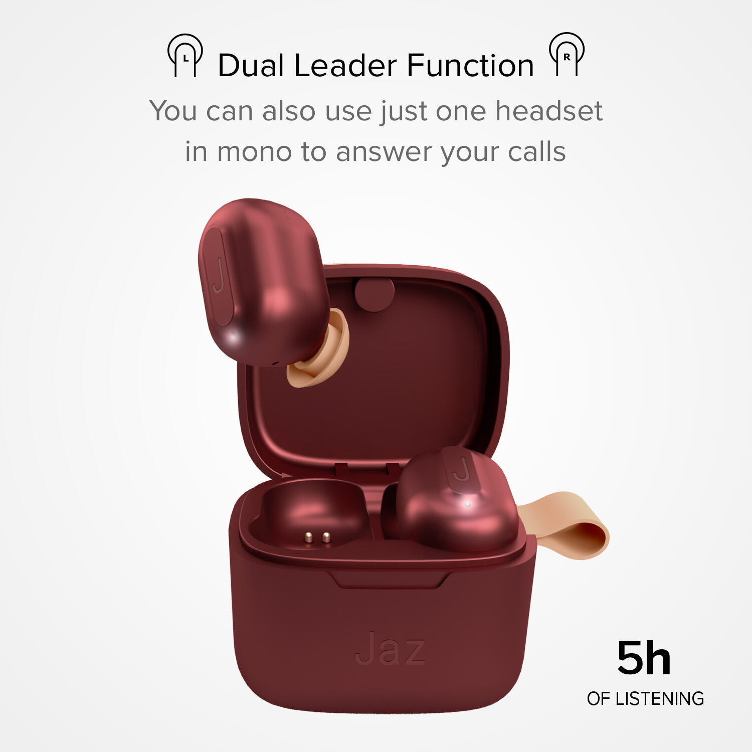 Airon - Écouteurs True Wireless Stereo JAZ avec technologie Dual Leader 2/4