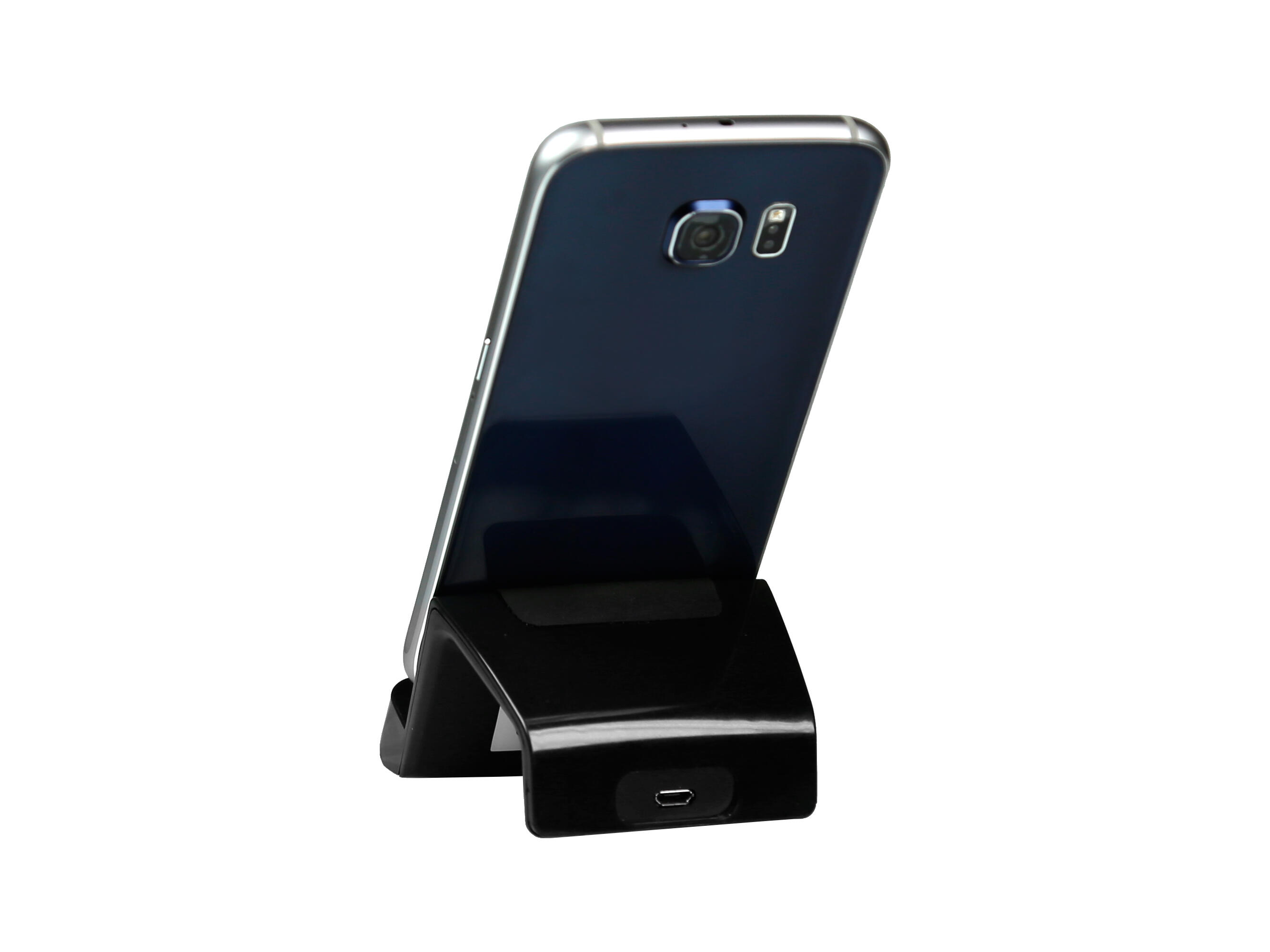 Support de table avec recharge Micro‑USB pour smartphone 2/3