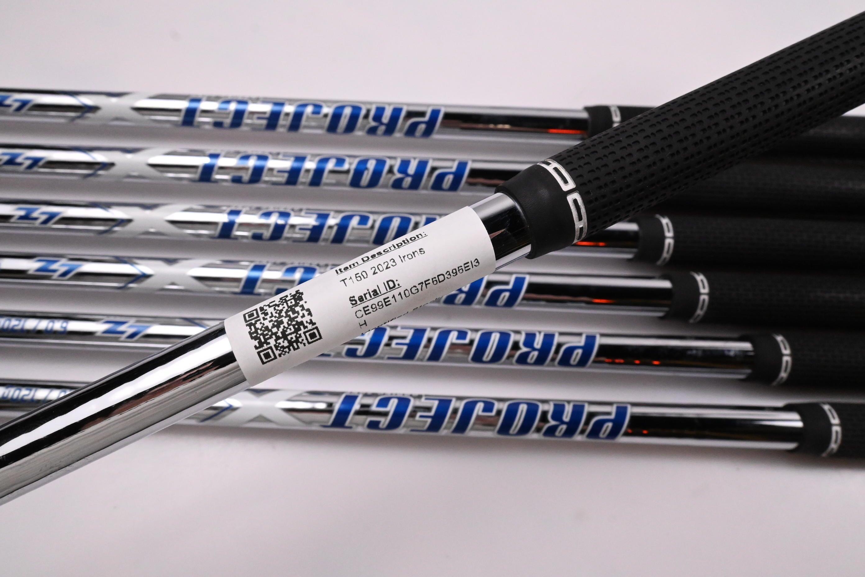 Titleist T150 2023 Irons / 4-PW / Stiff Flex Project X LZ 120