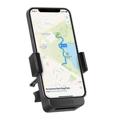 Universele houder voor in de auto, geschikt voor smartphones tot 5,5 inch.