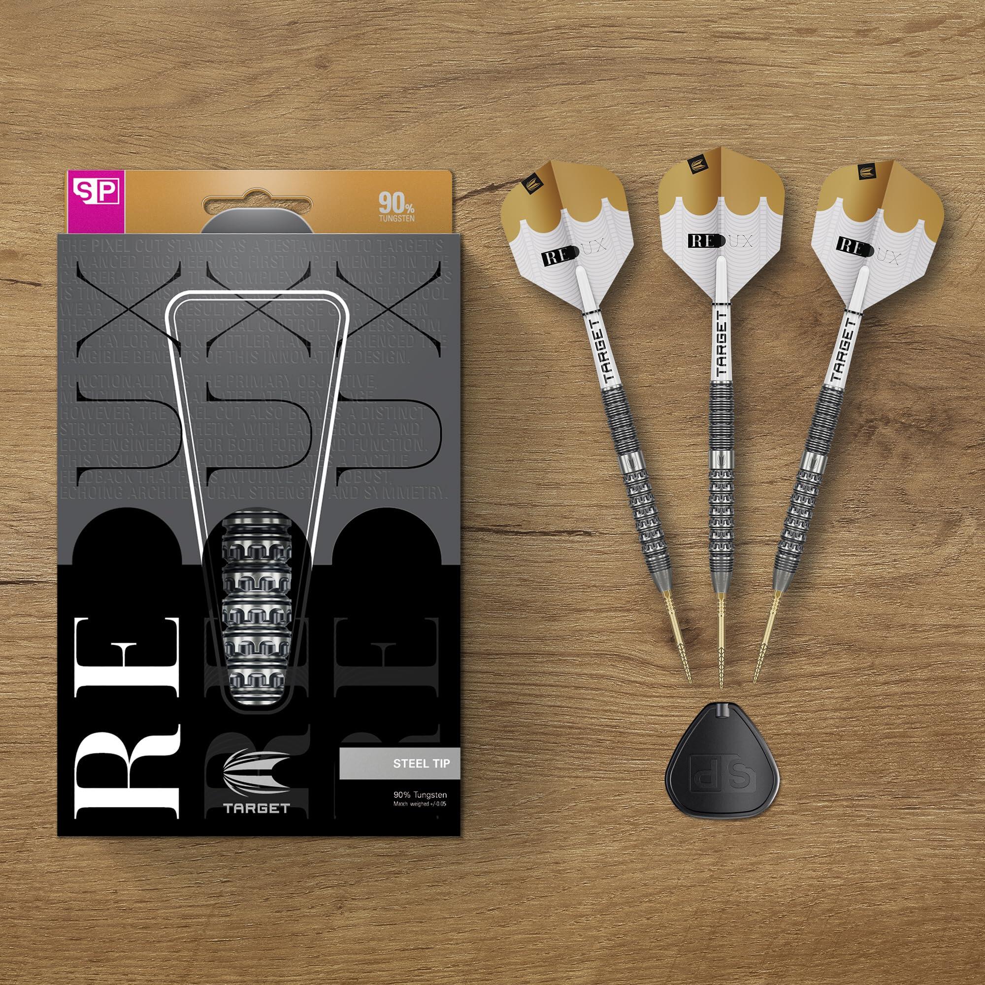 Redux 90% Tungsten Swiss Point Steel Tip Darts 25g 5/6