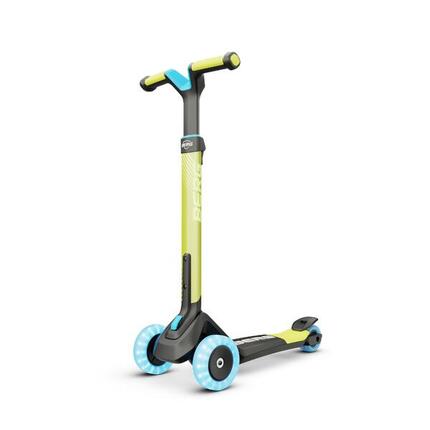 Trottinette pour Enfants, 2+ Ans, Pliable, LED, Nexo Bleu