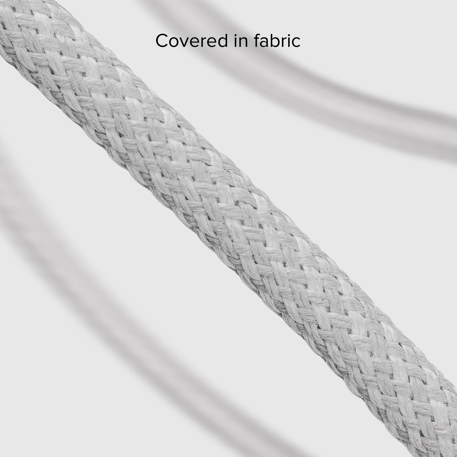 Cavo USB-A - USB-C in tessuto con fermacavo, 1.5 metri 3/7