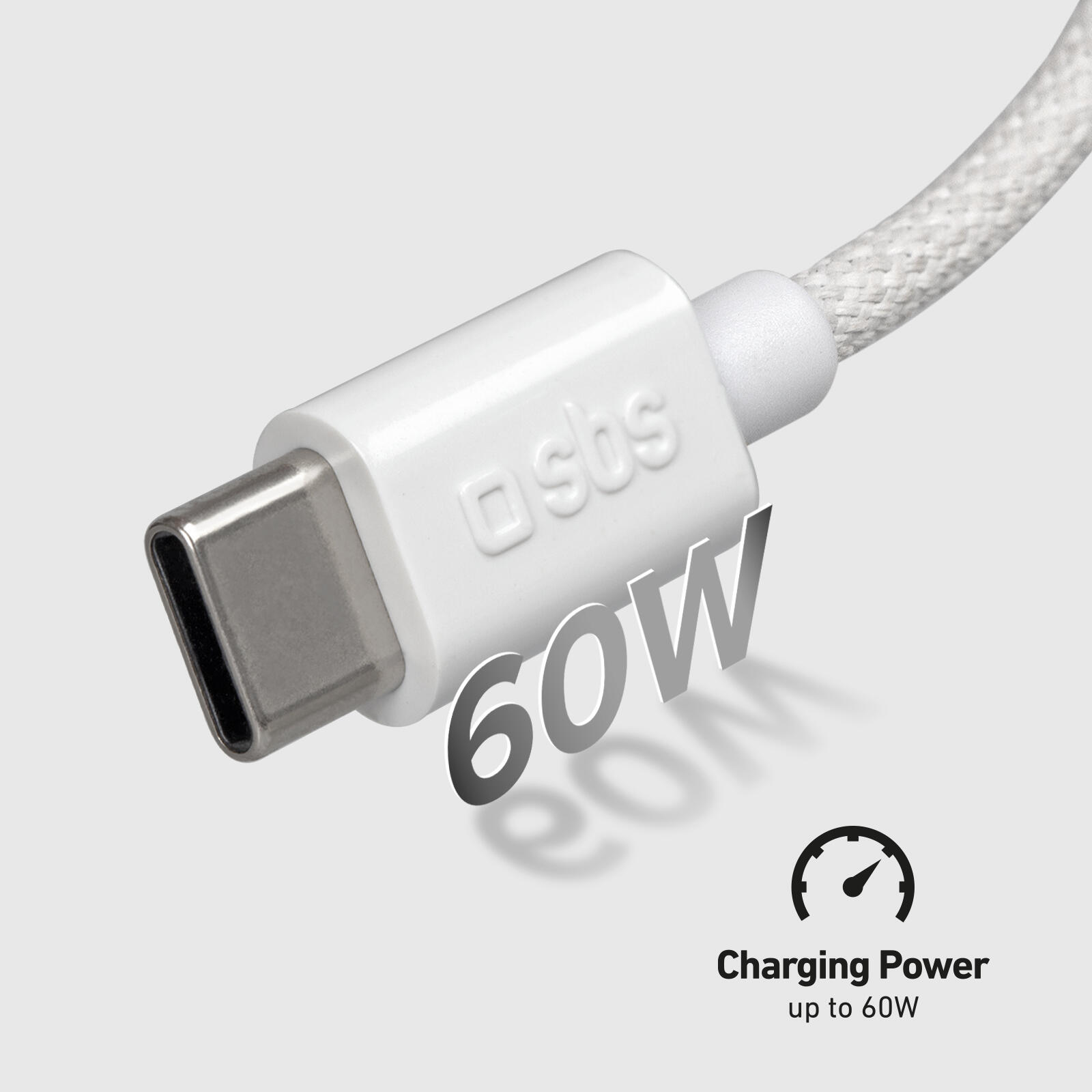 Cavo USB-A - USB-C in tessuto con fermacavo, 1.5 metri 5/7
