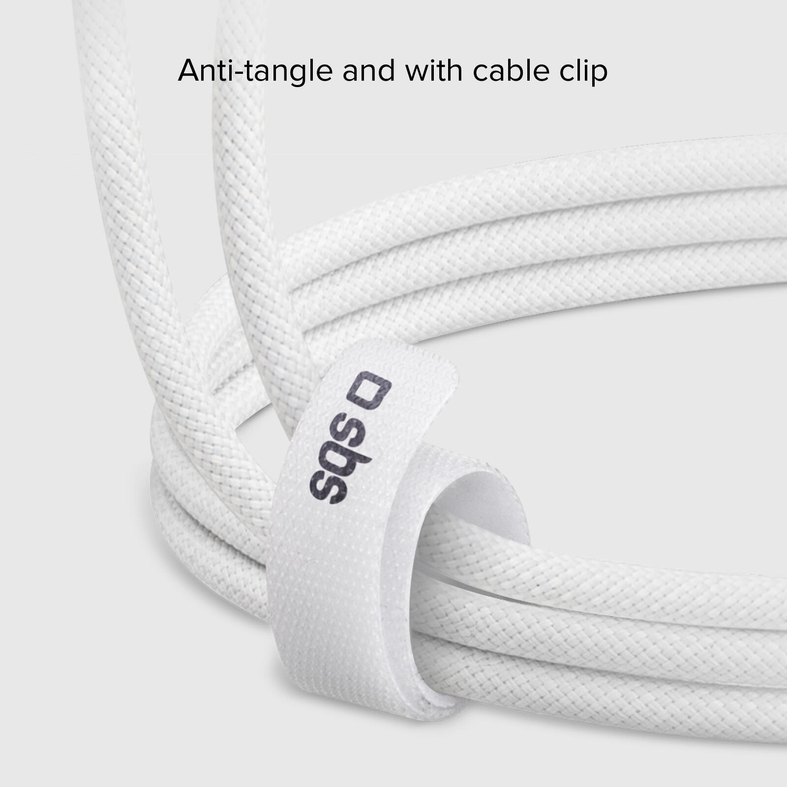 Cavo USB-A - USB-C in tessuto con fermacavo, 1.5 metri 4/7