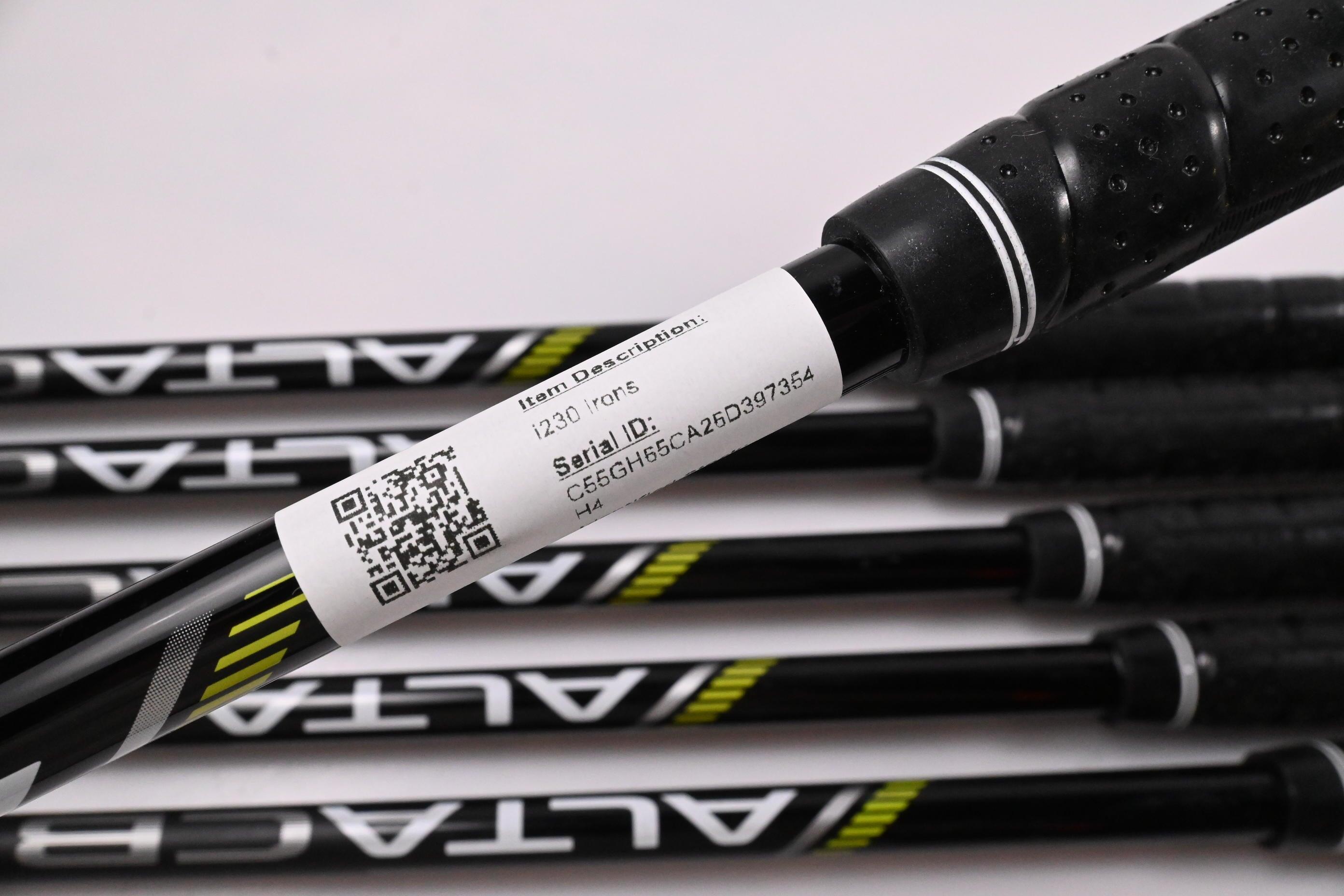 Ping i230 Irons / 5-PW / Red Dot / Regular Flex Ping Alta CB Black