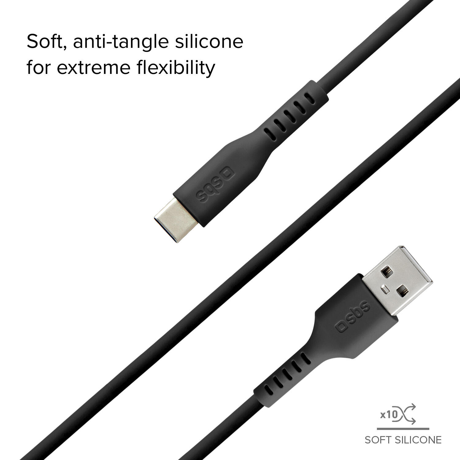 Cavo dati USB 2.0 - Type-C 3/4