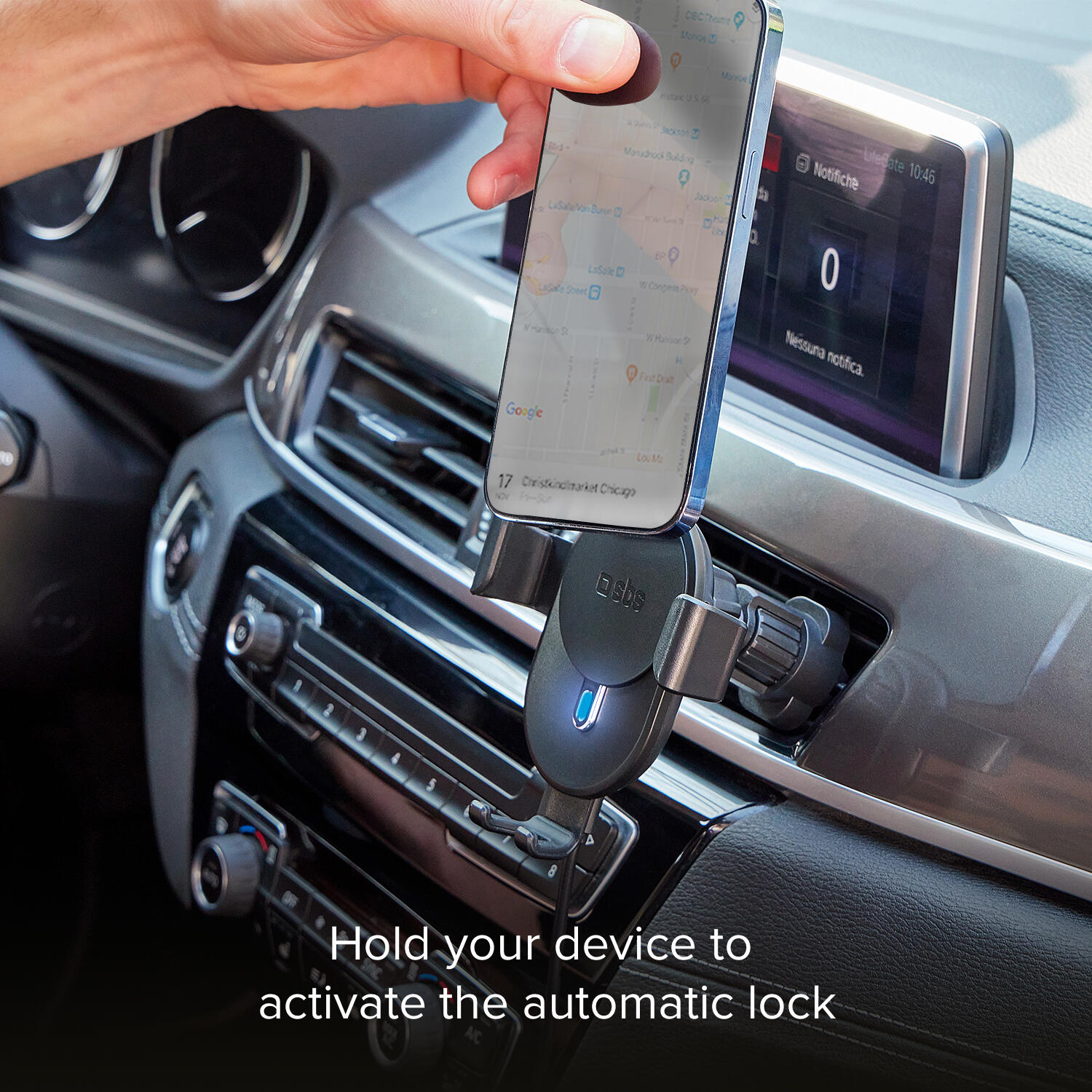 Support auto sans fil Gravity avec recharge sans fil 15 W 4/4
