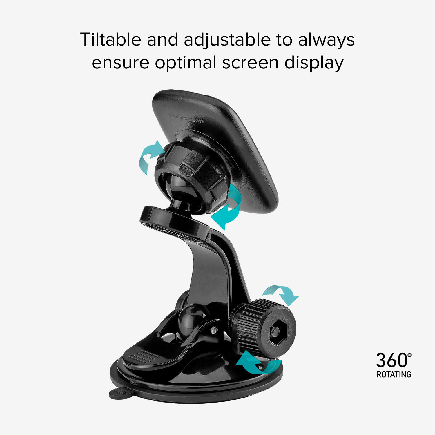Arizona - Supporto auto magnetico per telefono con fissaggio a ventosa 3/4