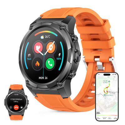Ksix explorer 2 smartwatch met dual-band gps