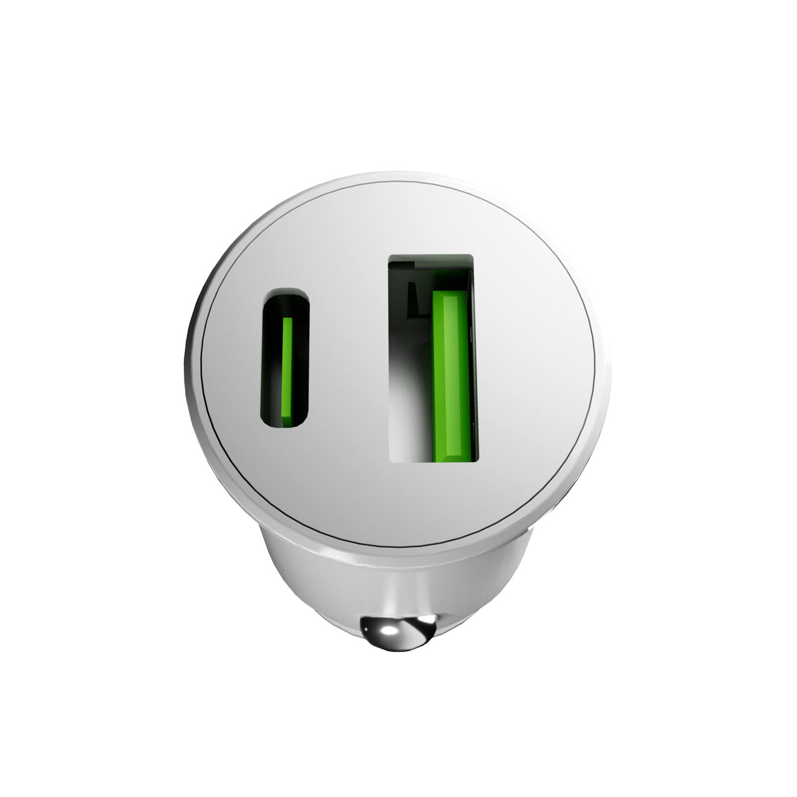 Caricabatterie da Auto Pro Lite con 1 porta USB-A e 1 porta USB-C 5/7