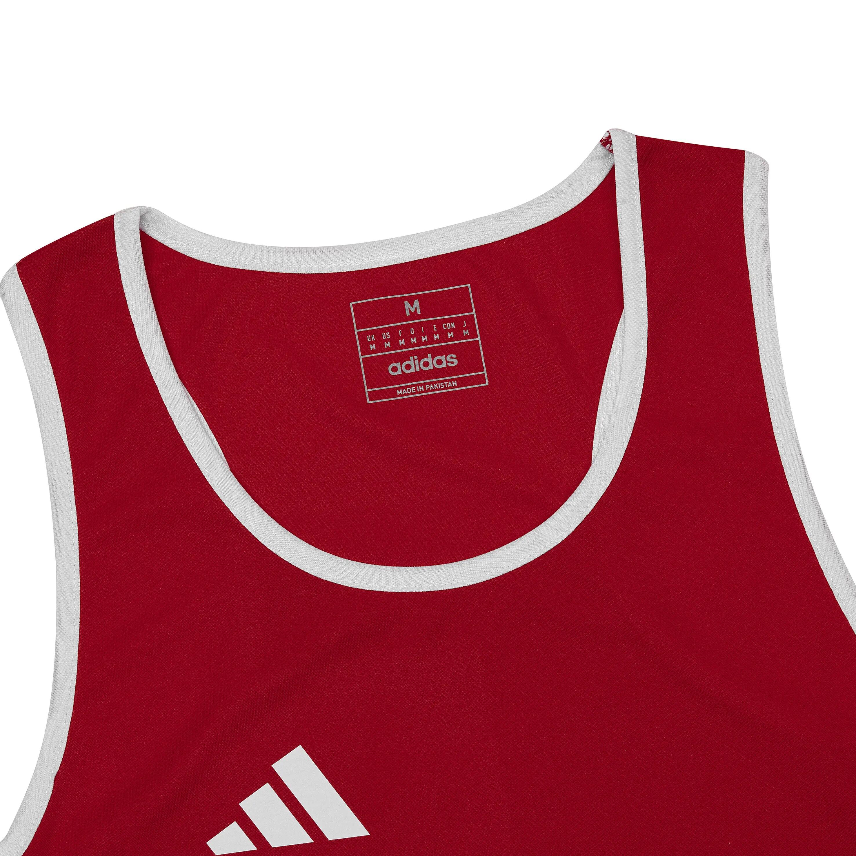 Débardeur femme boxe anglaise  (couleur : rouge - taille : m) 4/5