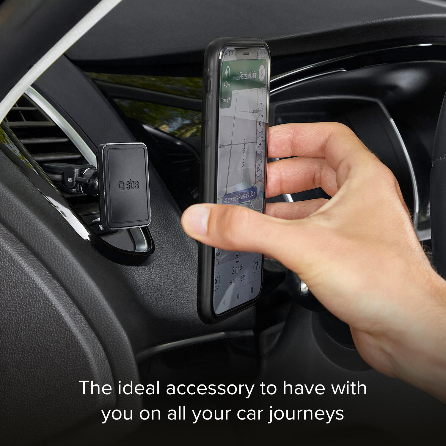 Support de voiture magnétique pour smartphone 4/4