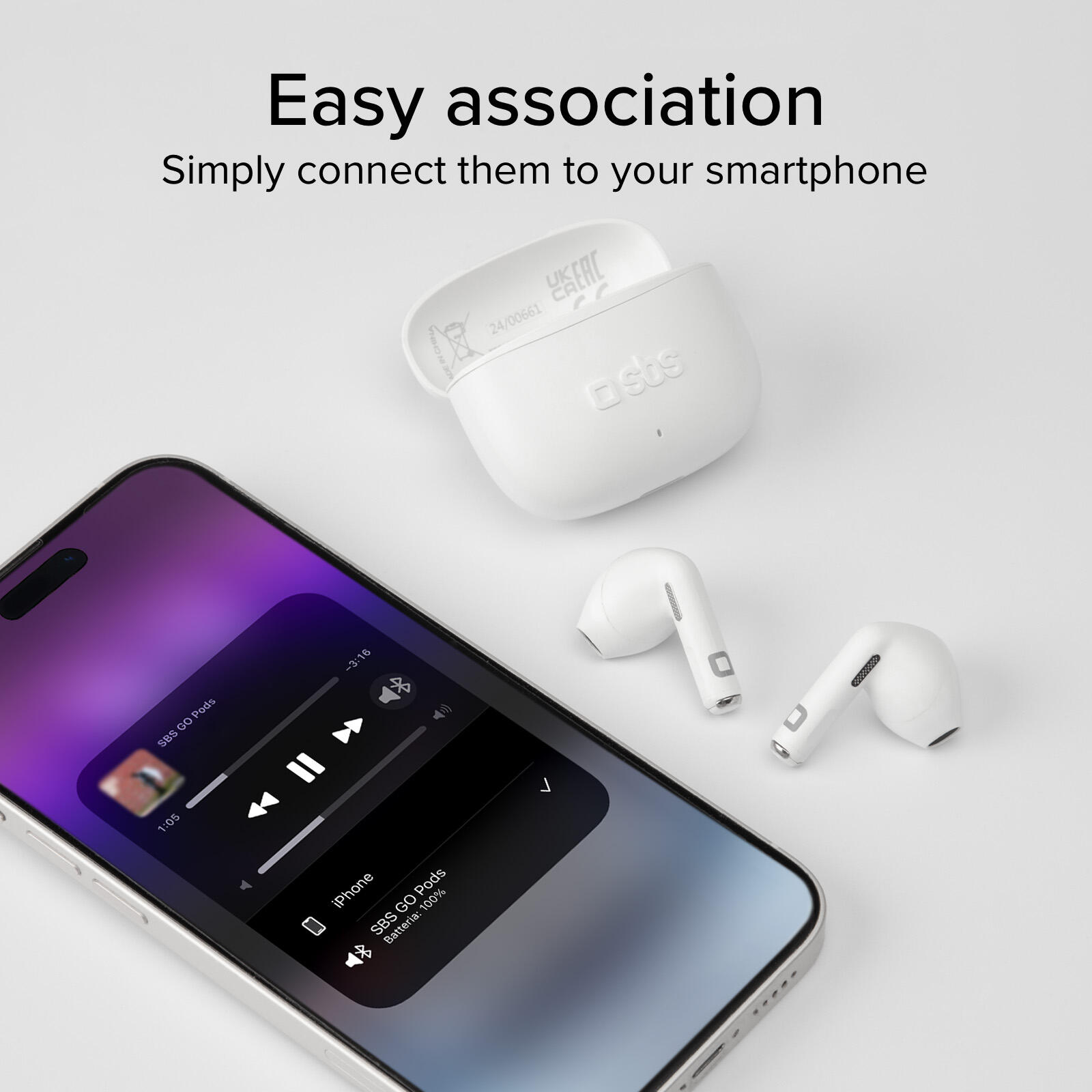 Écouteurs semi intra-auriculaires TWS 5/7