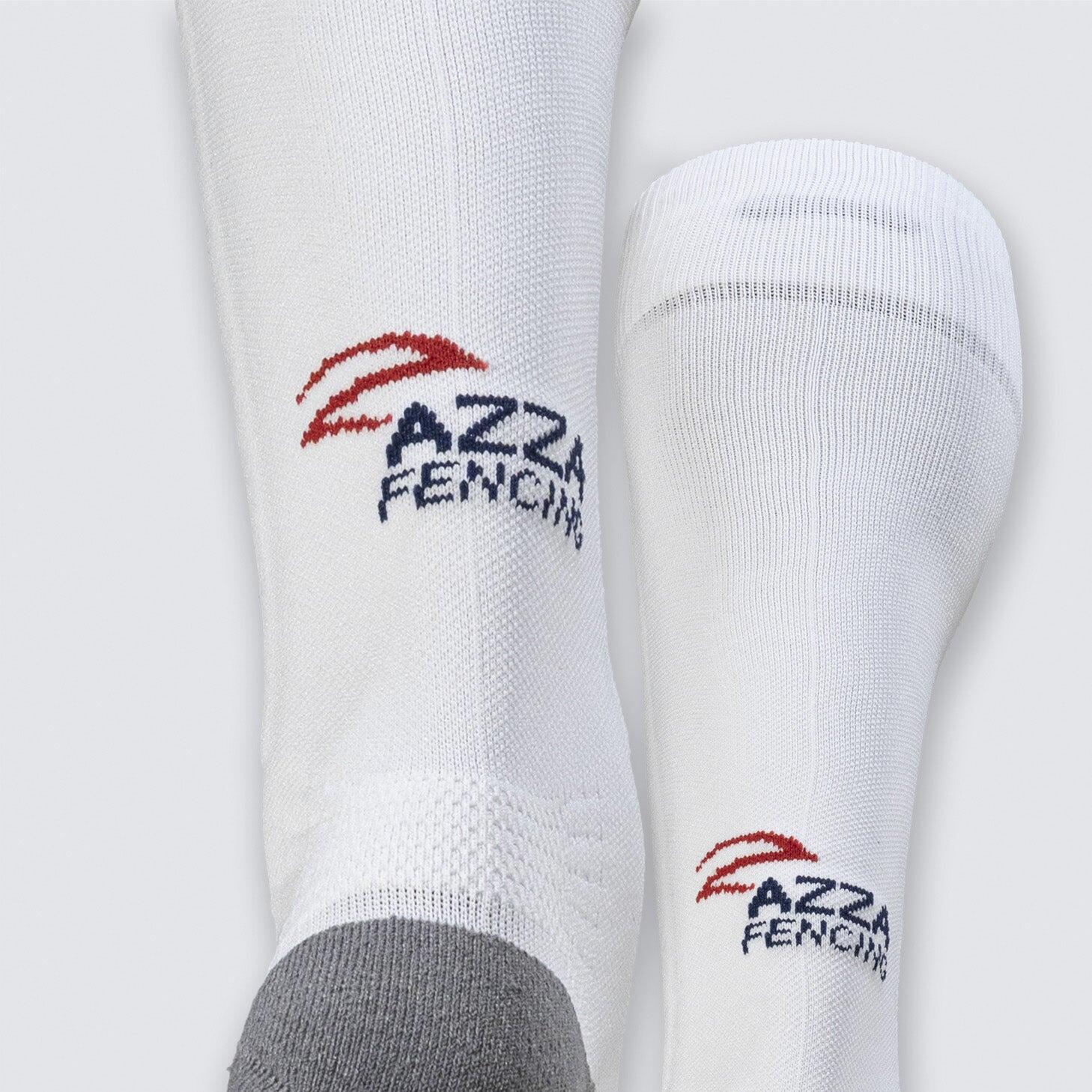 Meias Longas Extra Acolchoadas Azza Fencing — cano alto respirável e acolchoado 5/7