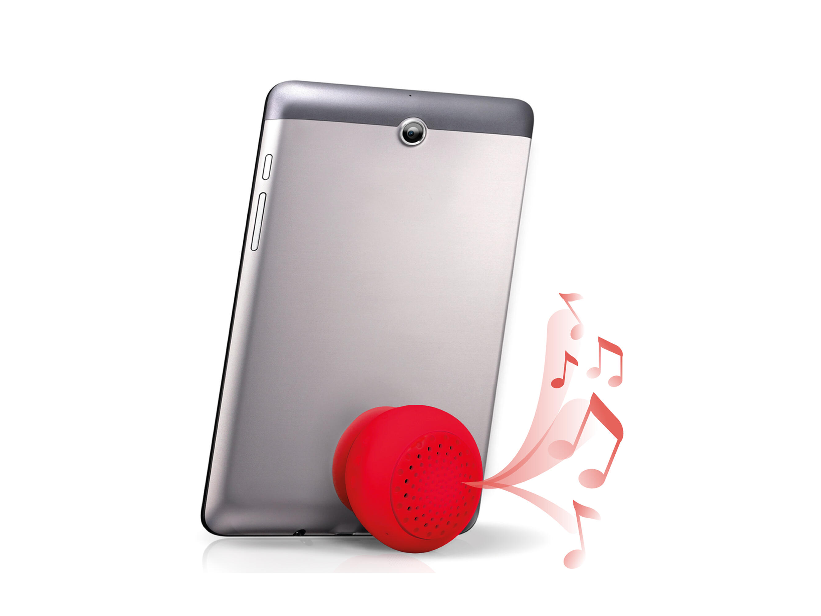 Haut-parleur wireless avec fonction stand pour tablettes et smartphones 2/3