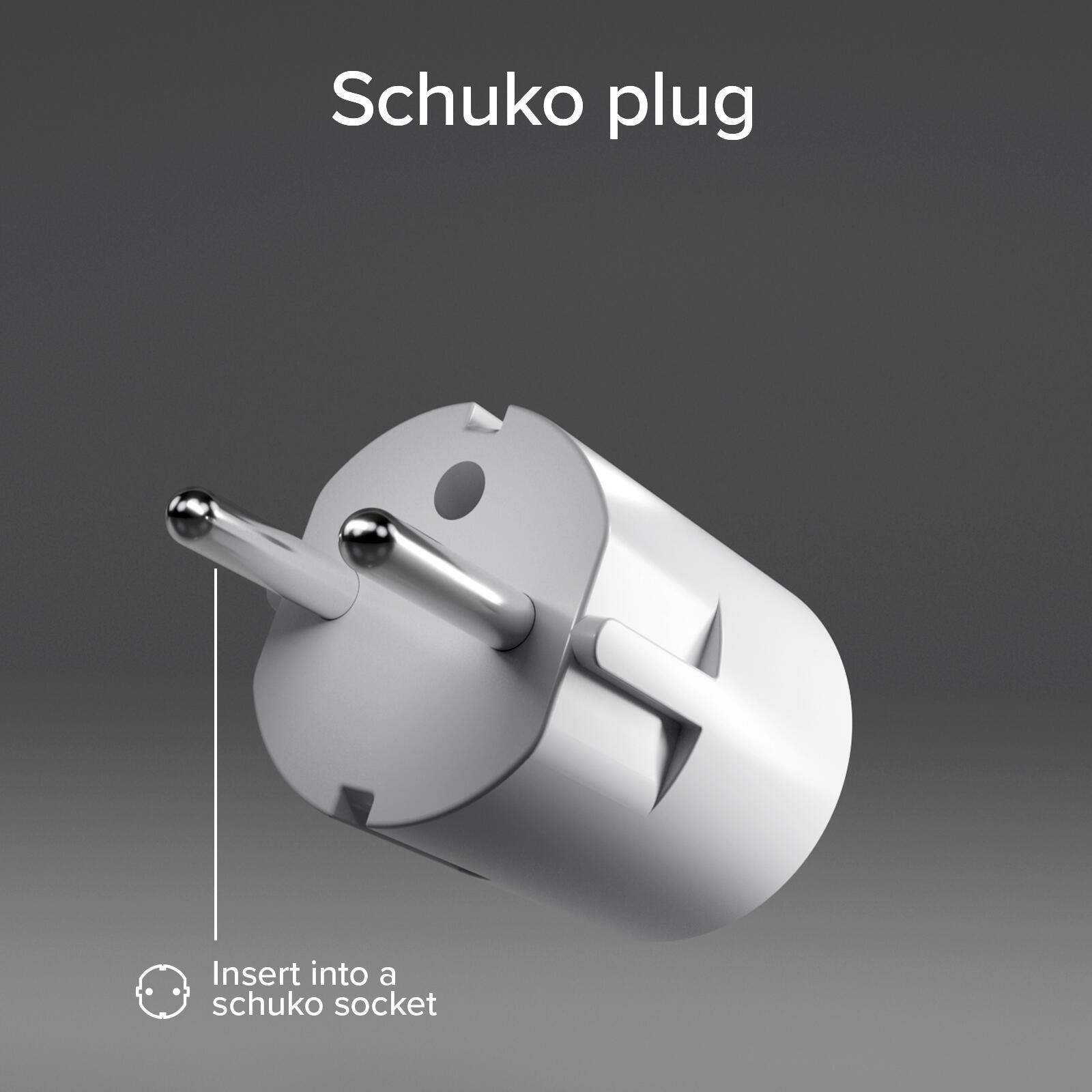 Caricatore con spina Schuko e porta USB-C 45W PD 3/7
