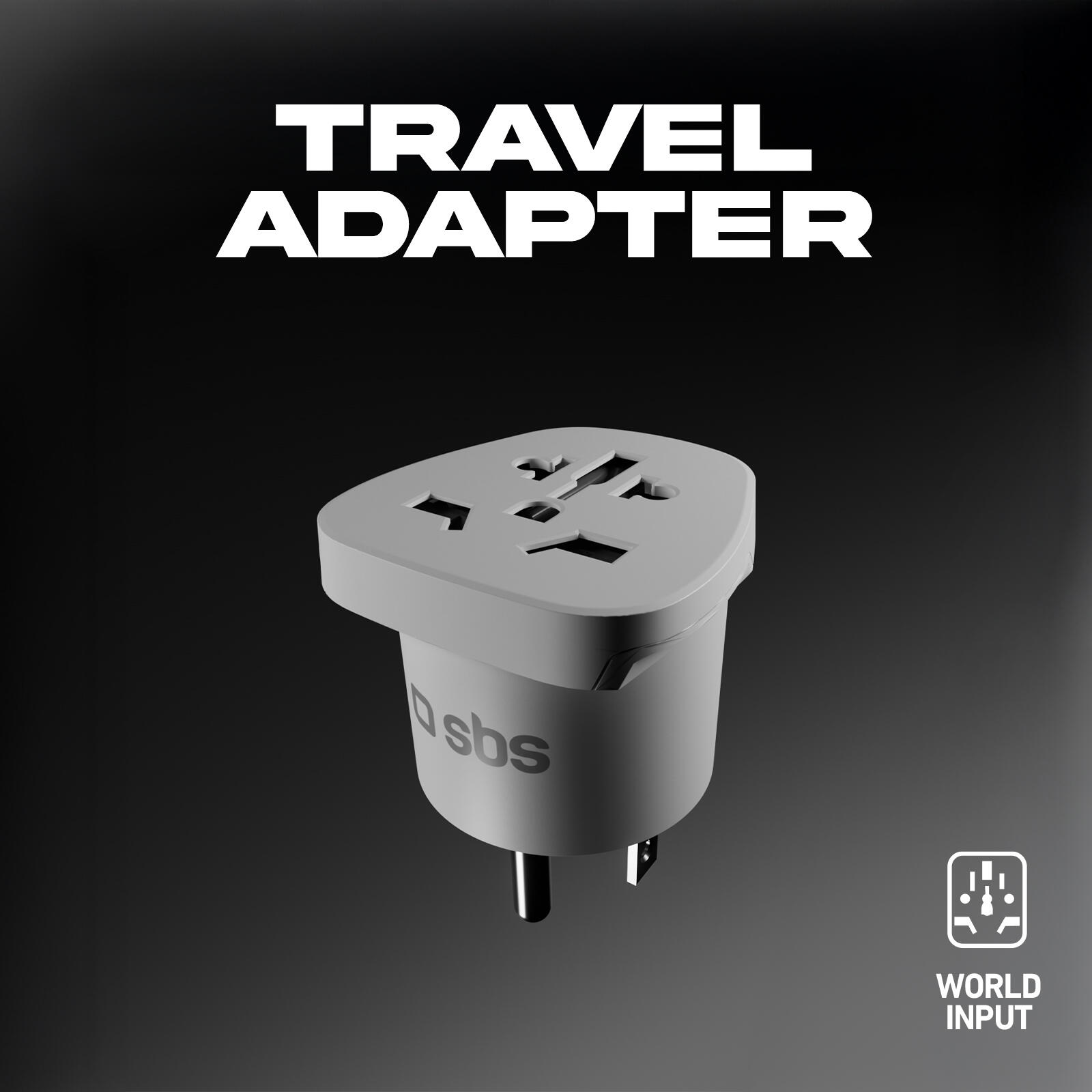 Adaptateur de voyage universel Type B – Fiche américaine 3/7