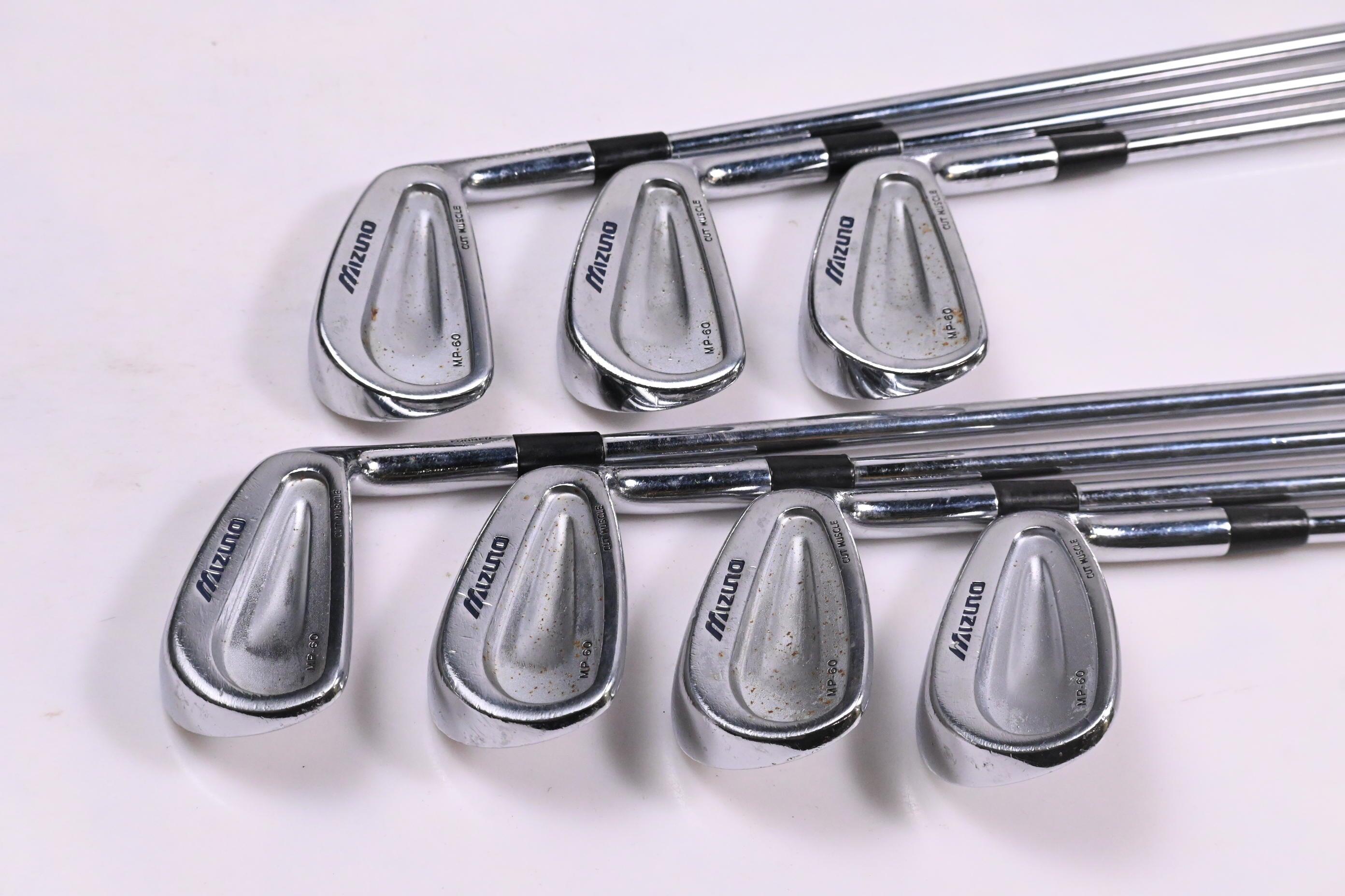 Mizuno MP-60 Irons / 4-PW / Regular Flex Dynamic Gold R300 Shafts