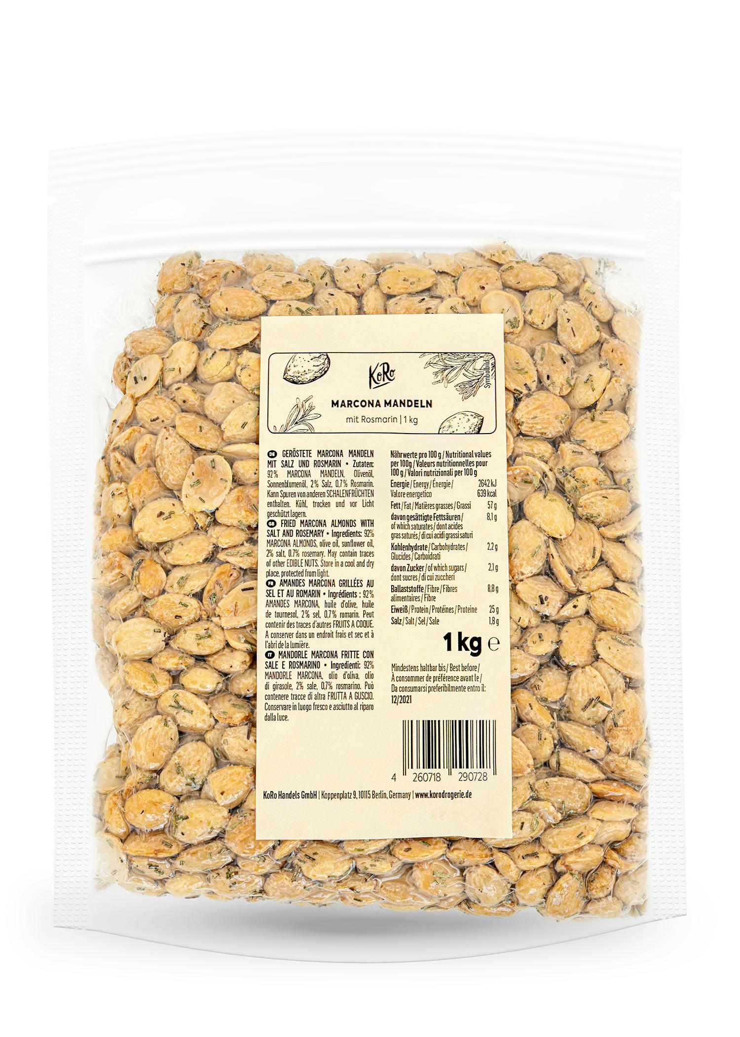 Mandorle Marcona al rosmarino | 1 kg 1/6