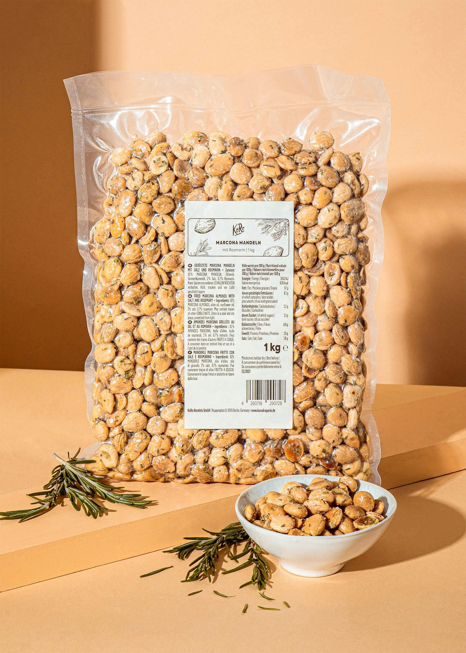 Mandorle Marcona al rosmarino | 1 kg 2/6