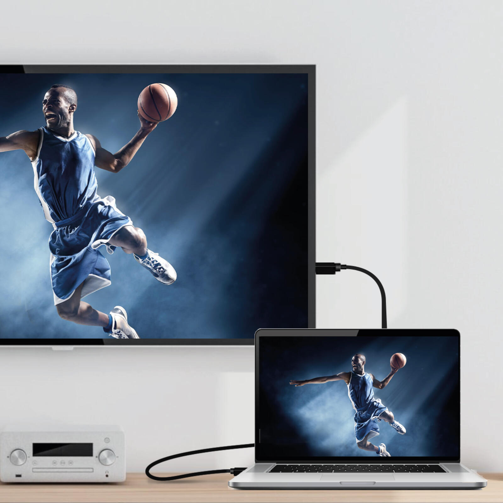 Cavo HDMI con Ethernet a mini DisplayPort 3/3
