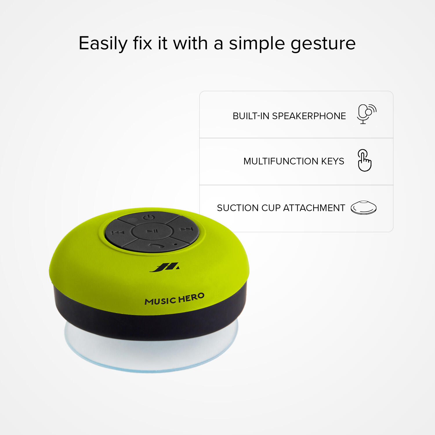 Enceinte sans fil 3W Octopump 3/4