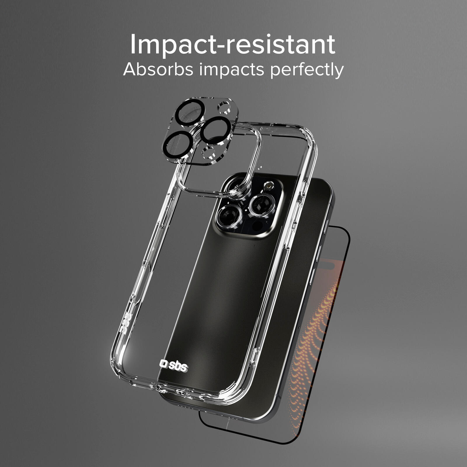 Kit Protezione totale D3O per iPhone 16 Pro Max 4/7