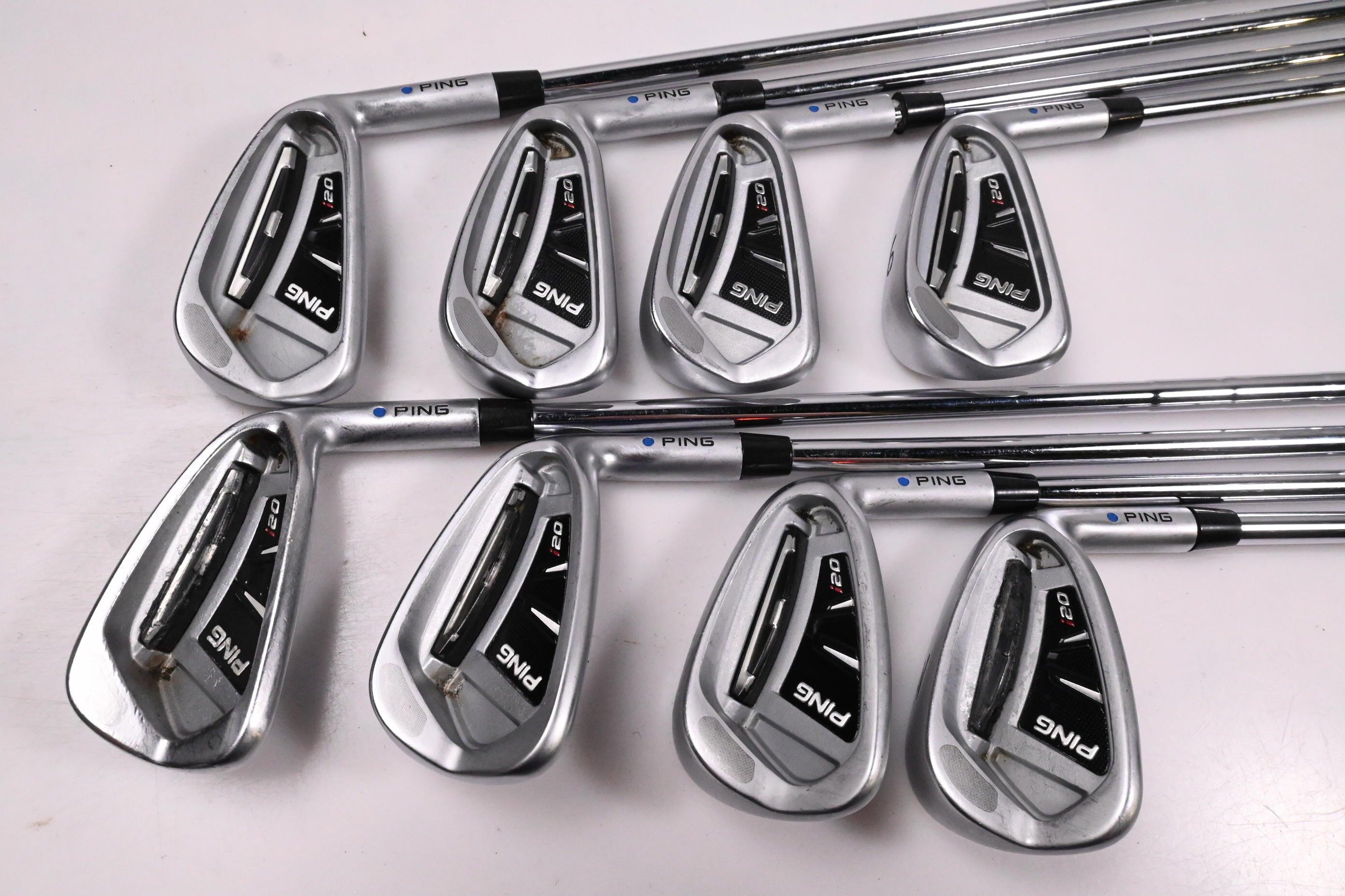 【希望値聞きます】PING i20アイアンセット 6本 FLEX R Ping i20 Irons / 3-PW / Blue Dot / Stiff Flex Steel Shafts | Decathlon