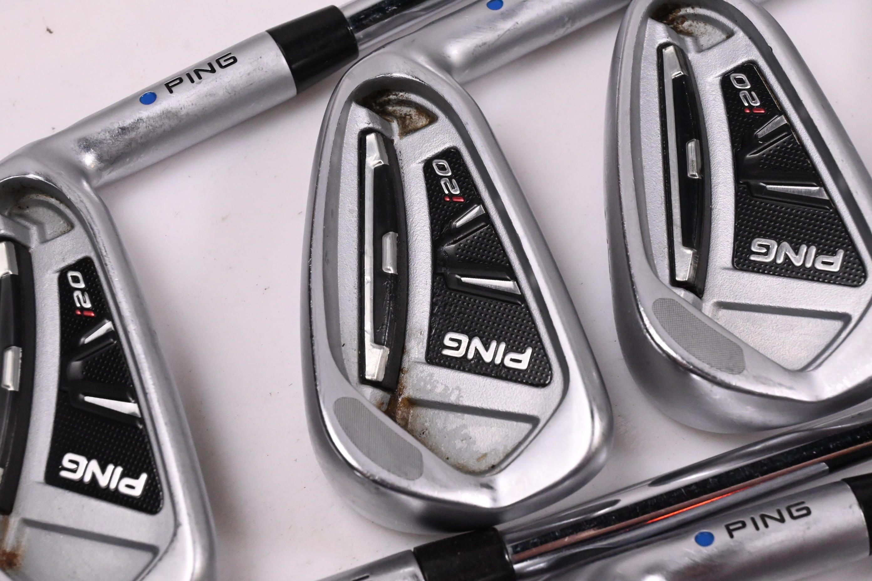 【希望値聞きます】PING i20アイアンセット 6本 FLEX R Ping i20 Irons / 3-PW / Blue Dot / Stiff Flex Steel Shafts | Decathlon