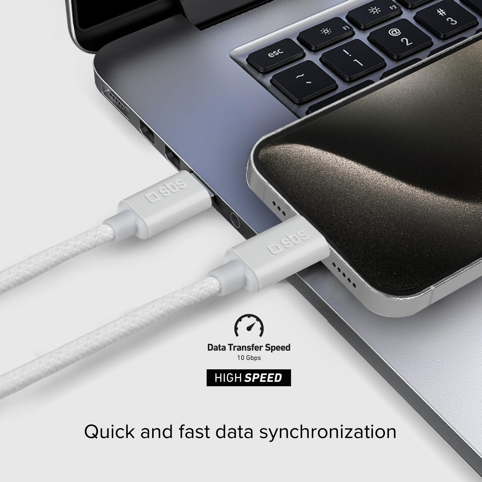 Cavo ricarica e dati USB-C 3.2 compatibile con Power Delivery a 240W 4/7