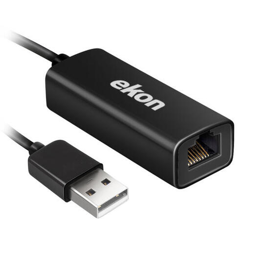 USB-A-stekker naar LAN-aansluiting adapter