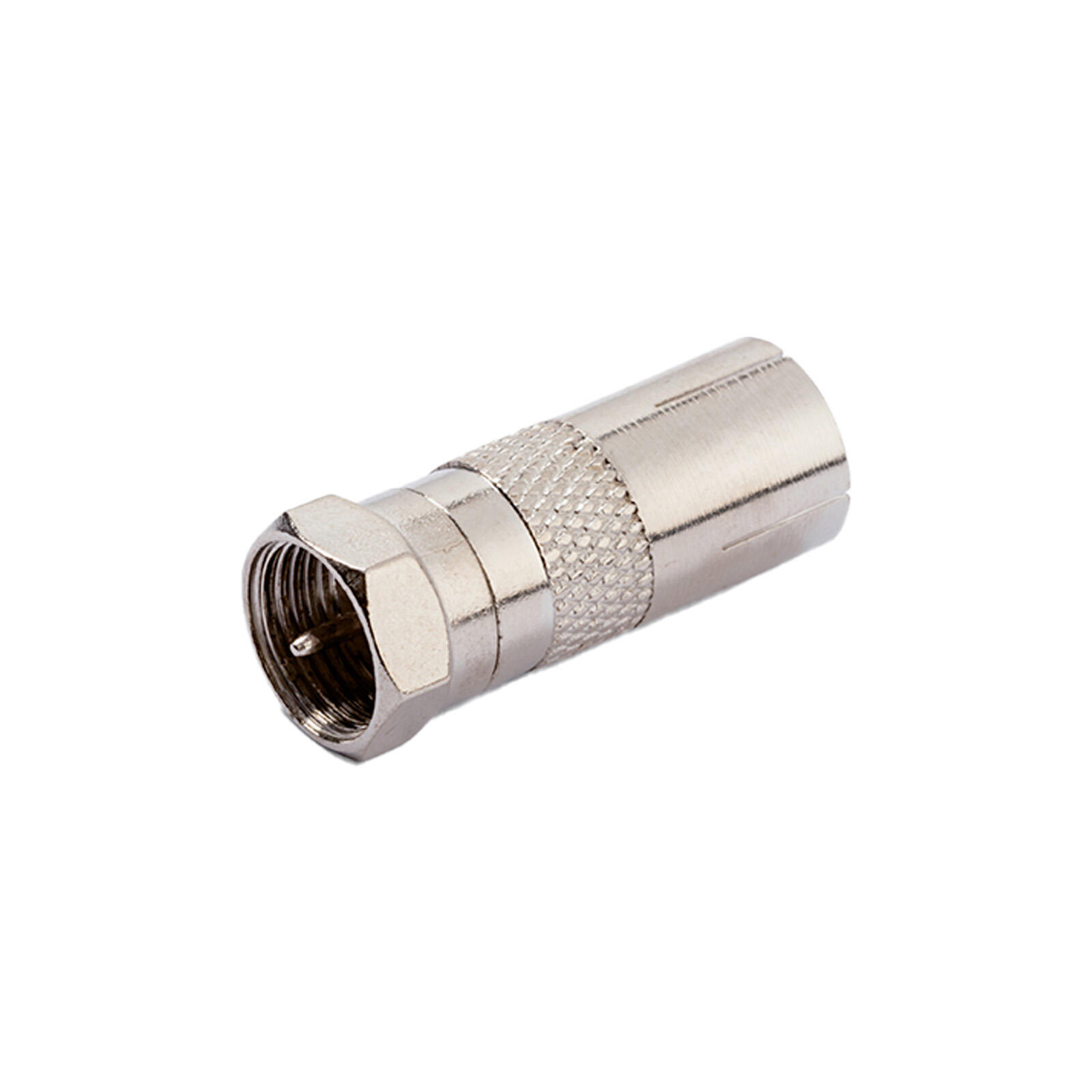 Adaptateur type F femelle vers coaxial mâle 1/1