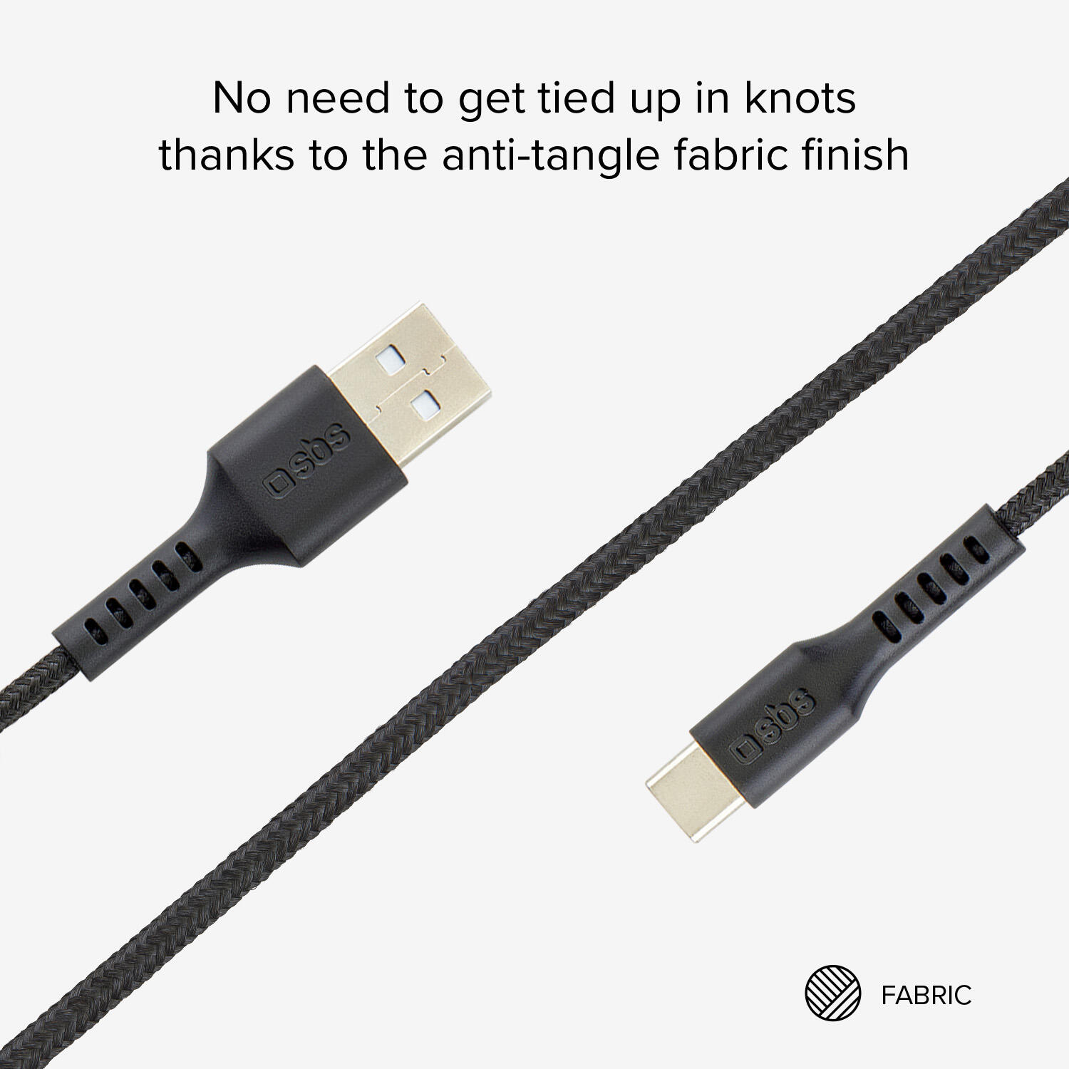 Câble USB vers USB-C avec support magnétique 3/4