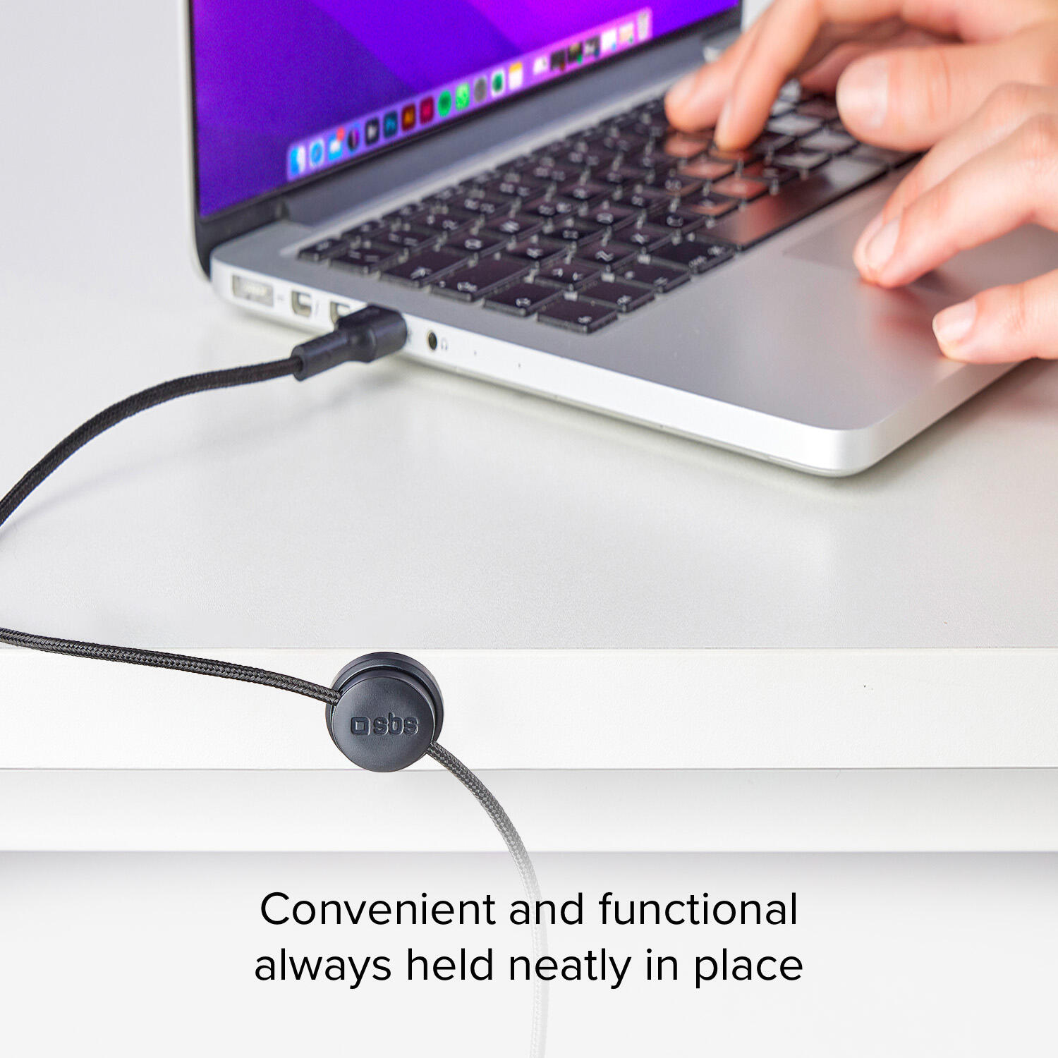 Câble USB vers USB-C avec support magnétique 4/4