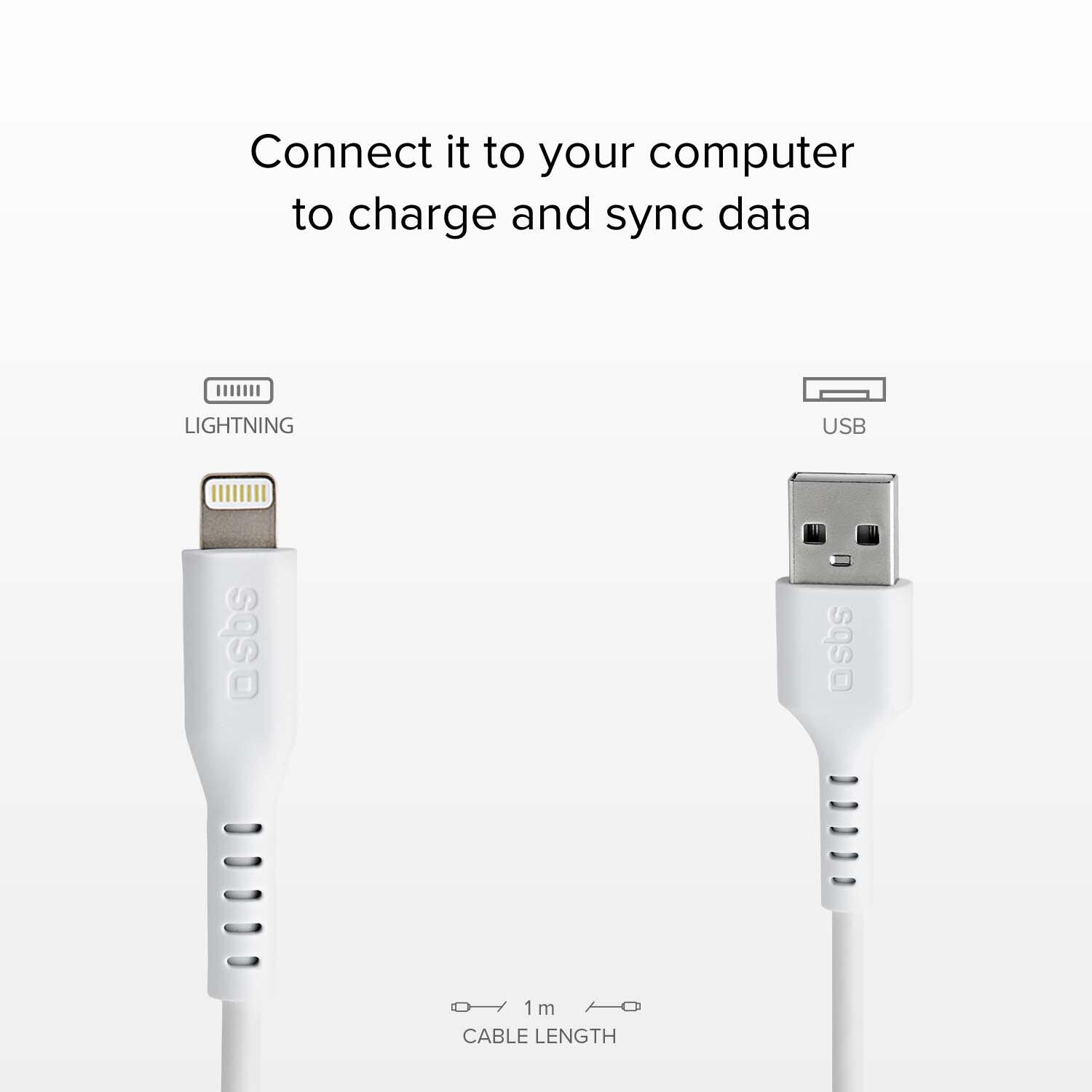 Cavo dati e ricarica USB - Lightning 2/4