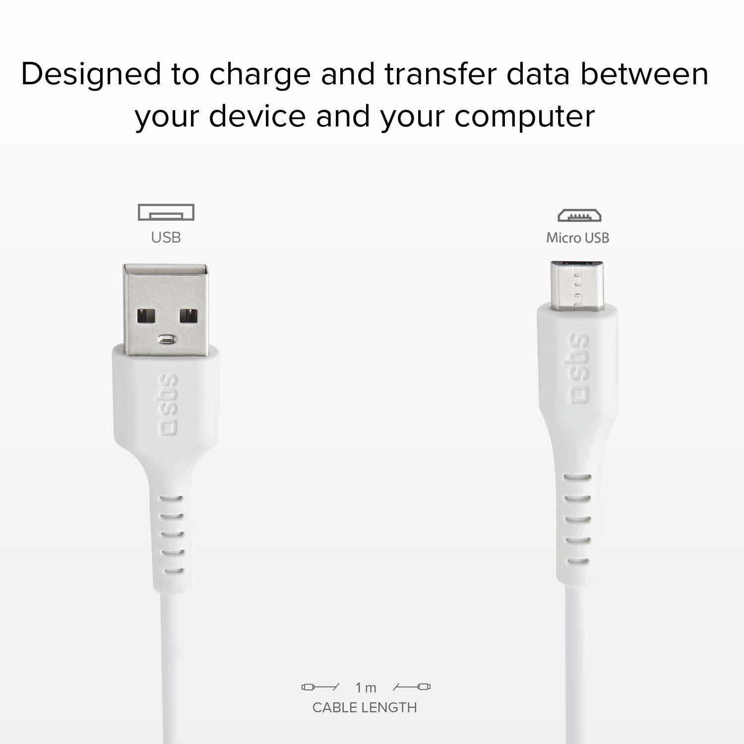 Cavo dati e ricarica USB 2.0 - Micro USB 2/4