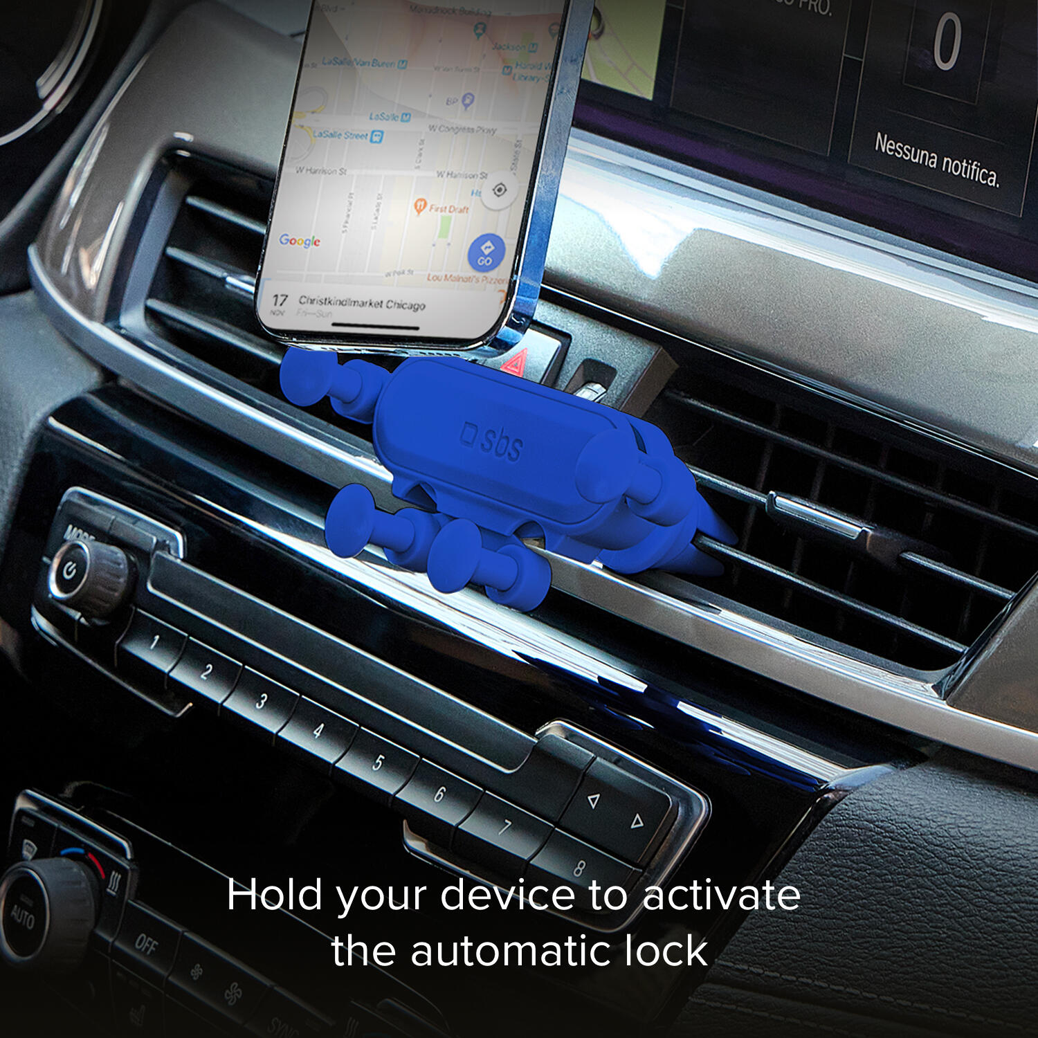 Support pour voiture avec verrouillage automatique par gravité 4/4