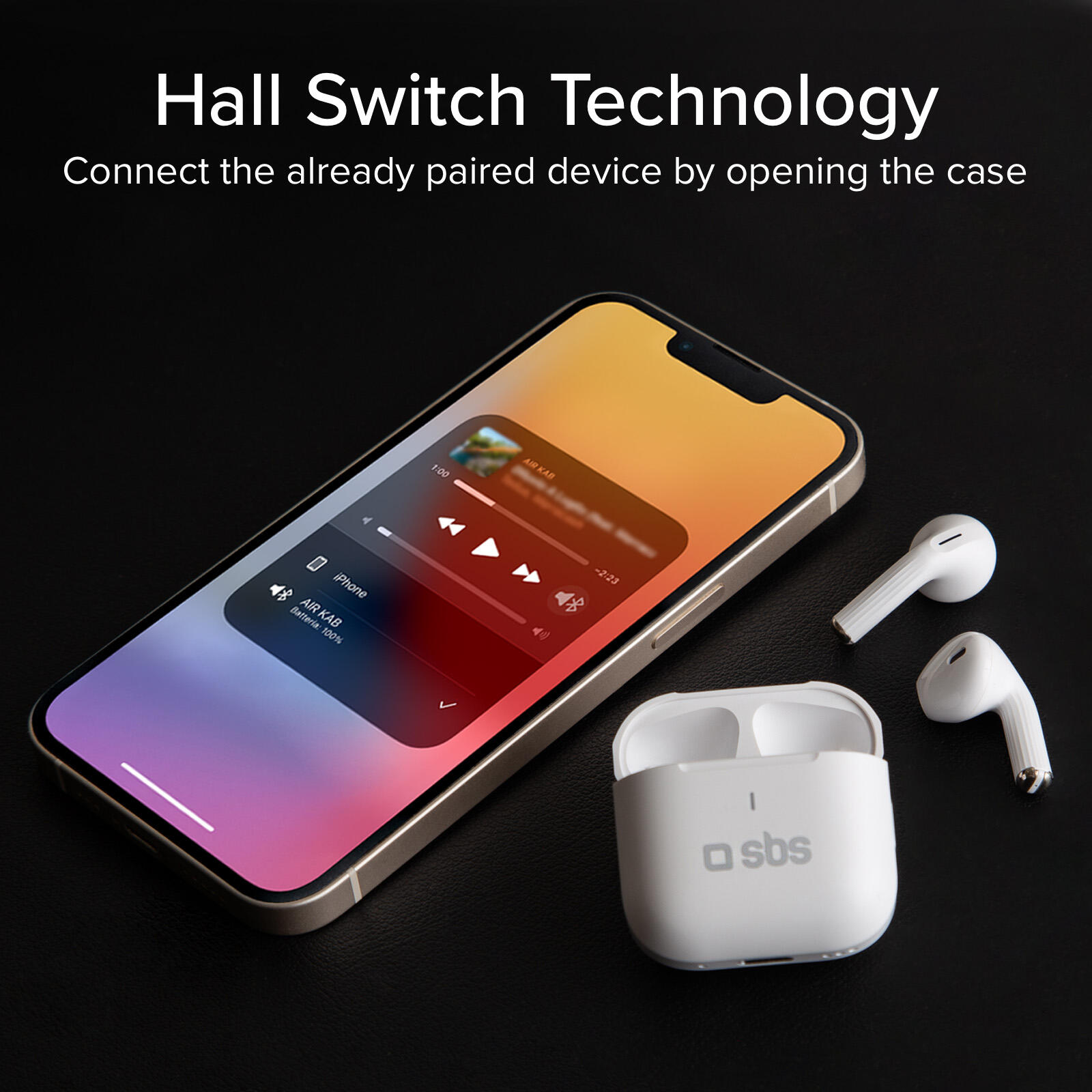 Écouteurs TWS avec étui de charge 250 mAh 5/7